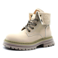 Ботинки для девочки (Stylele) бежевый верх-искусственная кожа подкладка-байка размерный ряд 36-41 арт.lzl-C82-2