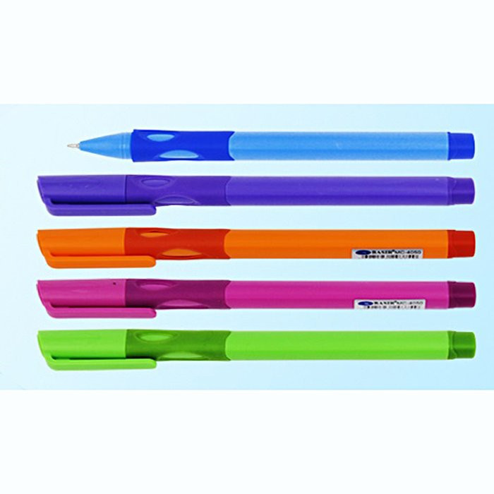 Ручка шариковая не прозрачный корпус  (МС Basir) для правшей синяя цвет в ассортимент арт.МС-4050