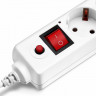 Сетевой фильтр BURO 500SH-10-W, 10м, белый (5 розеток)