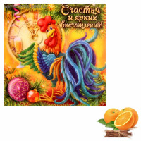 Аромасаше в конверте 11*11см "Счастья и ярких впечатлений" арт.1313093