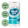Салфетка универсальная спанлейс в рулоне House Lux 28*20см 45г/м2 70шт/рул