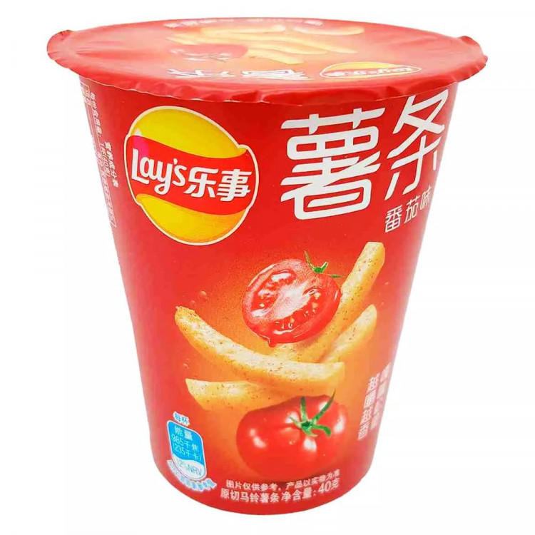 Чипсы Lays 40гр Картошка фри Томат  (Ст.40)