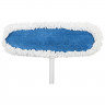 Швабра д/пола плоская пластик с насадкой из микрофибры 50х15см МорМ7 310320 (насадка  462 370