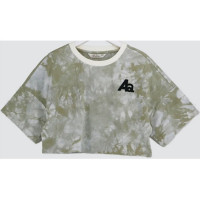 Футболка для девочки DELORAS арт.22131 размерный ряд 34/134-44/164 цвет серый