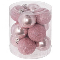 Набор шаров 04см 12шт/наб. "Рапсодия" цв.розовый арт.722881