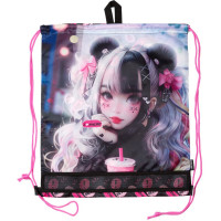 Сумка для сменной обуви 1 отделение (deVENTE) I Love Anime 40х47 см арт.7040536