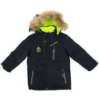 Куртка зимняя для мальчика (MULTIBREND) арт.jxx-23-22-1 цвет синий