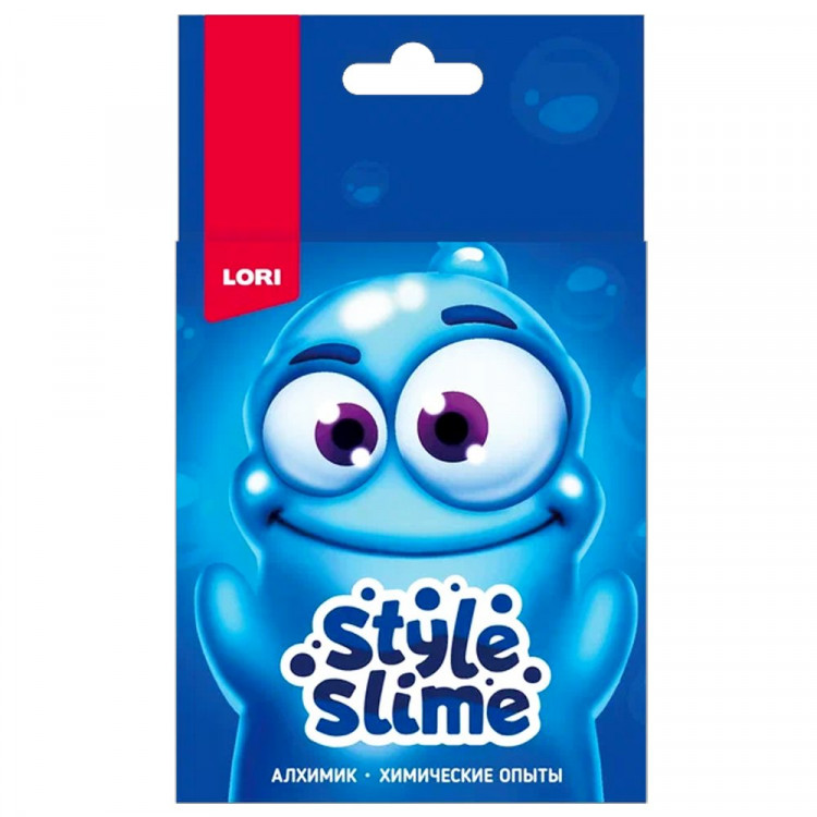 Химические опыты 2 в 1 Style slime Голубой (LORI) арт.Оп-098