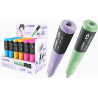 Точилка пл. (deVENTE) контейнер+ластик, 1 отверстие, Mentality арт.4071315