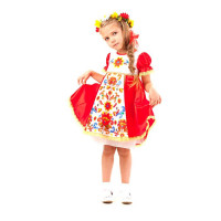 Костюм Д ЛЕТО (ободок,платье) р.34/134 ткань арт.1033 к-18-34