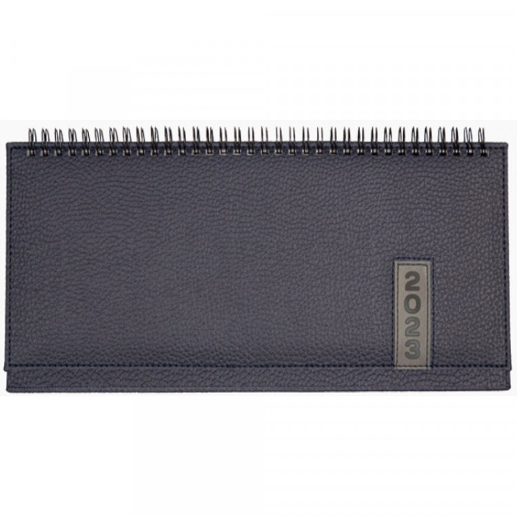 юПланинг 2023 к/з deVENTE "Vertical" синий, 64л, евроспираль арт.2039300