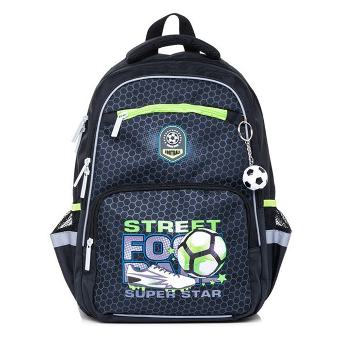 Рюкзак для мальчиков школьный (Hatber) SOFT Super star football арт.NRk_39108