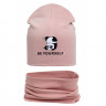 Комплект демисезонный для девочки (MARSEL) арт.SVP-22224 размер 50-52 (шапка+снуд) цвет в ассортименте
