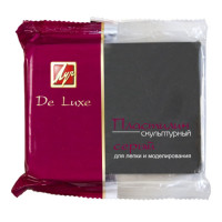 Пластилин скульптурный 300 грамм (ЛУЧ) серый арт 23С 1483-08