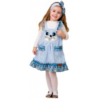 Костюм для девочки Зайка Капризка (повязка,сарафан) р.24/98-30/116 арт.5902