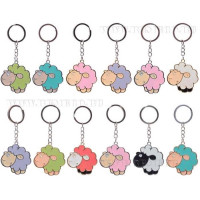 юБрелок мягкий СИМВОЛ ГОДА "Овечка"  4,3см арт.576468