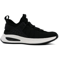 Кроссовки для мальчика (Kapika) цвет черный верх-текстиль подкладка-текстиль/натуральная кожа размерный ряд 37-41 артикул 74823-1