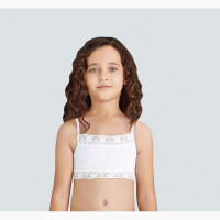 Топ для девочки подростковый арт.4480/5 размер 36/146-152 цвет белый 100% х/б