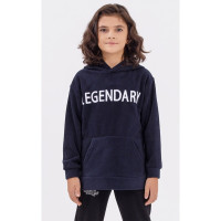 Толстовка для мальчика артикул (DMB) 4942 размер 32/128-44/164 цвет темно-синий