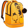 Рюкзак для девочек школьный (Grizzly) арт.RG-663-2/3 желтый 28х38х18 см
