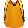 Рюкзак для девочек школьный (Grizzly) арт.RG-663-2/3 желтый 28х38х18 см