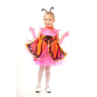 Костюм Д (НАСЕКОМОЕ) Бабочка (платье,ободок) р.26/104-32/128 ткань арт.1014