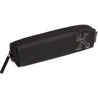 Пенал-косметичка 1 отделение deVENTE Двигаясь вперед (X Moving Forward) черный 210х40х40мм арт7020658