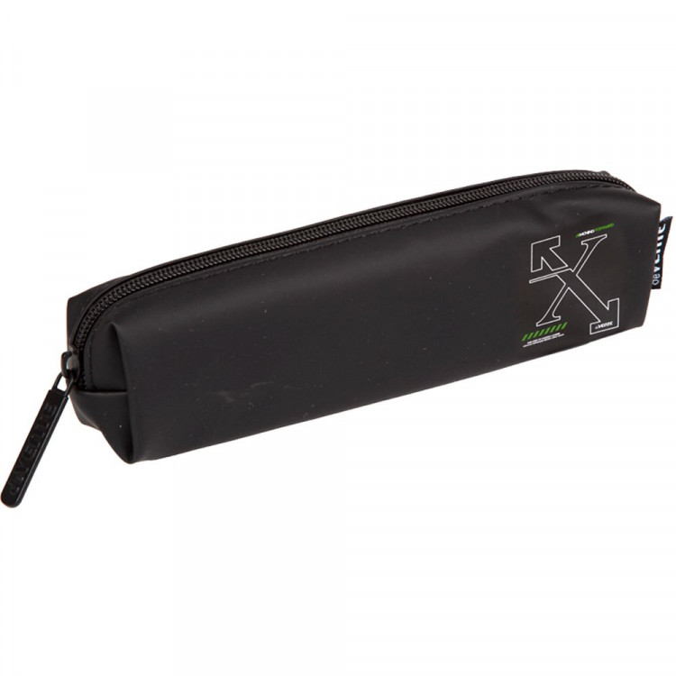 Пенал-косметичка 1 отделение deVENTE Двигаясь вперед (X Moving Forward) черный 210х40х40мм арт7020658