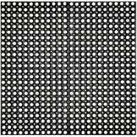 юКоврик резиновый грязезащ. со сквозн.отверстиями (1000х1000 мм) толщ.16мм.