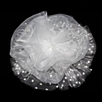 Бант для волос белый Arco Carino см арт.151