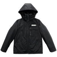 Куртка осенняя для мальчика (Делорас) арт.W71491 размерный ряд 34/134-46/170 цвет черный