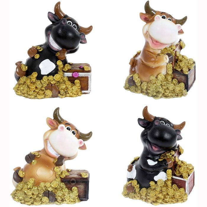 Копилка СГ "Коровка" 12см арт.755349