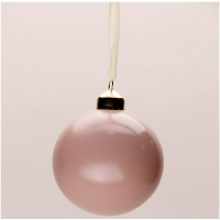 Шар пластик 06см глянец цв.пудровый 131 арт.РШ5731