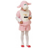 Костюм для девочки Овечка Зефирка (маска,жилет,шорты) р.28/110 плюш арт.247-28