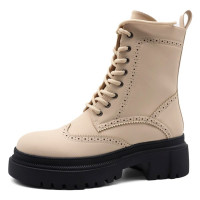 Ботинки для девочки (LUNIYA) черные верх-искуственная кожа подкладка - искуственная шерсть  артикул lun-A-907