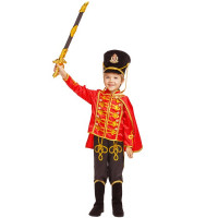 Костюм М Гусар (мундир,брюки,сапоги,кивер,плащ,сабля) р.28/110-34/134 ткань арт.1020 к-18