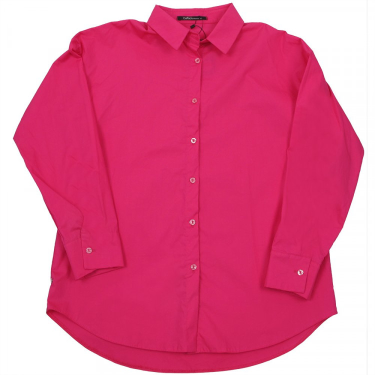 Блузка для девочки (MULTIBRAND) длинный рукав цвет розовый арт.450373 размерный ряд 42/158-48/176