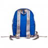 Рюкзак для девочек (Hatber) Fashion Синий с золотом 33х25х16 см арт NRk_44135