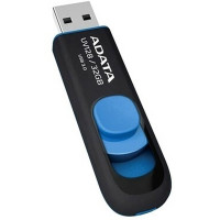 Флеш диск 32GB USB 3.2 A-DATA UV128 черно-синий