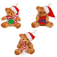 Украшение декоративное "Подвеска.Мишка" 10см асс. арт.394-519