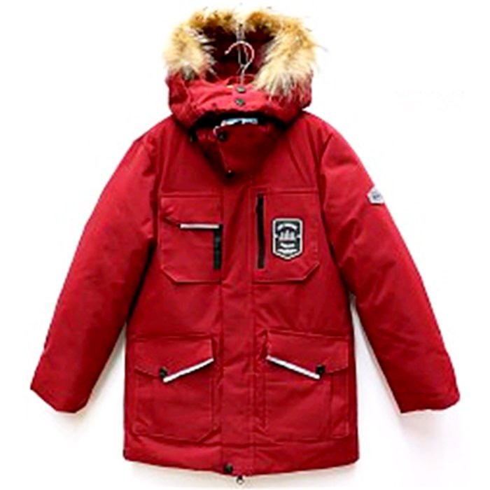 Куртка зимняя для мальчика (MULTIBREND) арт.scs-A06-1 цвет красный