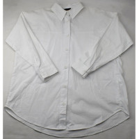 Блузка для девочки (BR) длинный рукав цвет белый арт.17820 размерный ряд 30/122-44/164