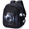 Рюкзак для мальчика школьный (SkyName) + брелок мячик 29х17х37см арт.R5-032