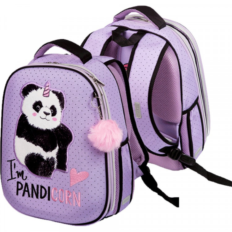 Ранец для девочек школьный (deVENTE) Choice Lite. Pandicorn 38x29x17см арт.7033234