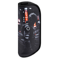 Пенал-косметичка 1 отделение Феникс Гонщик в шлеме 205х90х55мм сублимационная печать арт.72109