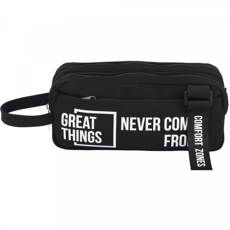 Пенал-косметичка 1 отделение deVENTE Великие дела (Great things) 220x100x80мм арт.7025699