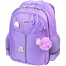 Рюкзак для девочек deVENTE Призрачное Мяу (Ghost Meow) сиреневый 37x28x16 см арт.7033605