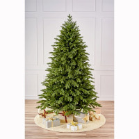 Елка 270см "Кремлевская" (хвоя литая+ПВХ, ветки на шарнирах, подставка металл.) арт.ЕКРС 27