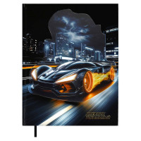 Дневник для старших классов твердая обложка (Феникс) Урбан авто глянцевая ламинация аппликация с анимированным изображением арт.68815