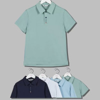 Поло для мальчика (Делорас) короткий рукав цвет салатовый арт.71556ZS размер 34/134-44/164